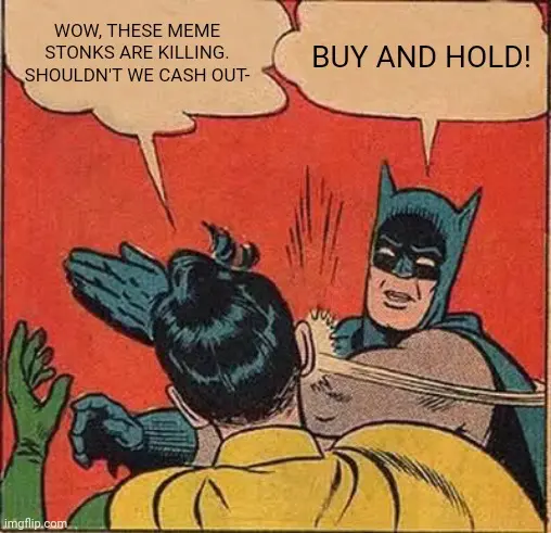 蝙蝠侠 购买并持有