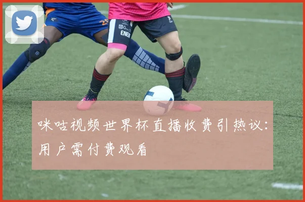 咪咕视频世界杯直播收费引热议:用户需付费观看