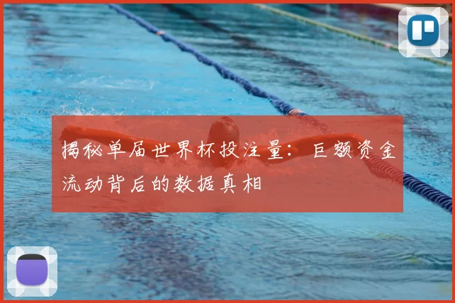 揭秘单届世界杯投注量：巨额资金流动背后的数据真相