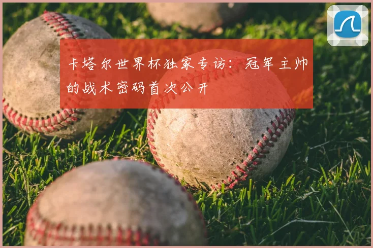 卡塔尔世界杯独家专访:冠军主帅的战术密码首次公开